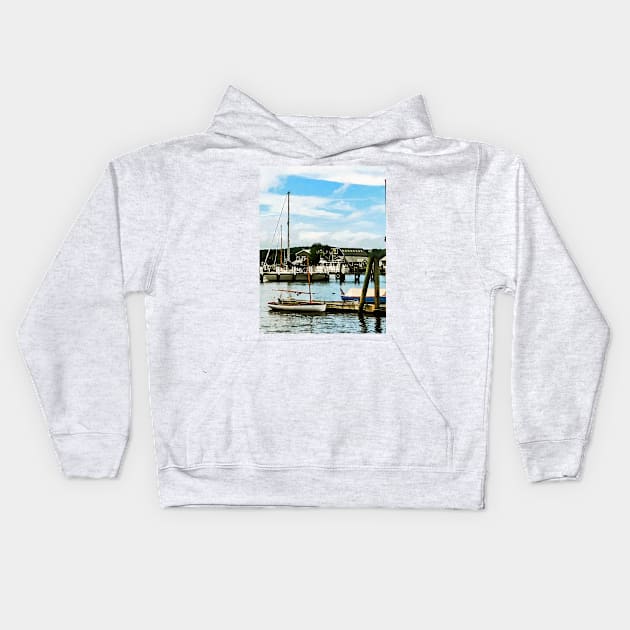 Essex CT Marina Kids Hoodie by SusanSavad